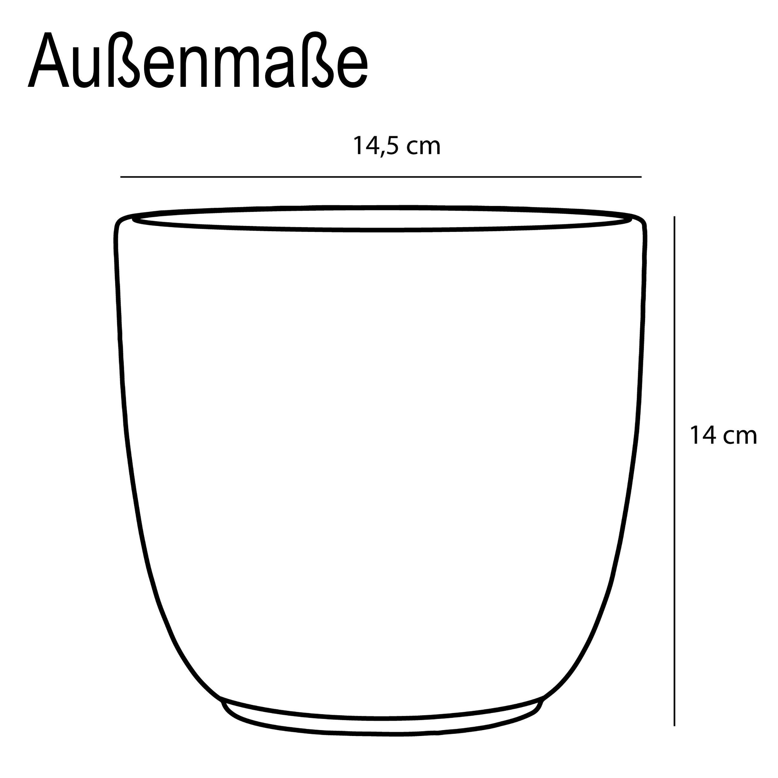 Annastore Übertopf Blumenübertopf - Keramik Übertopf günstig online kaufen