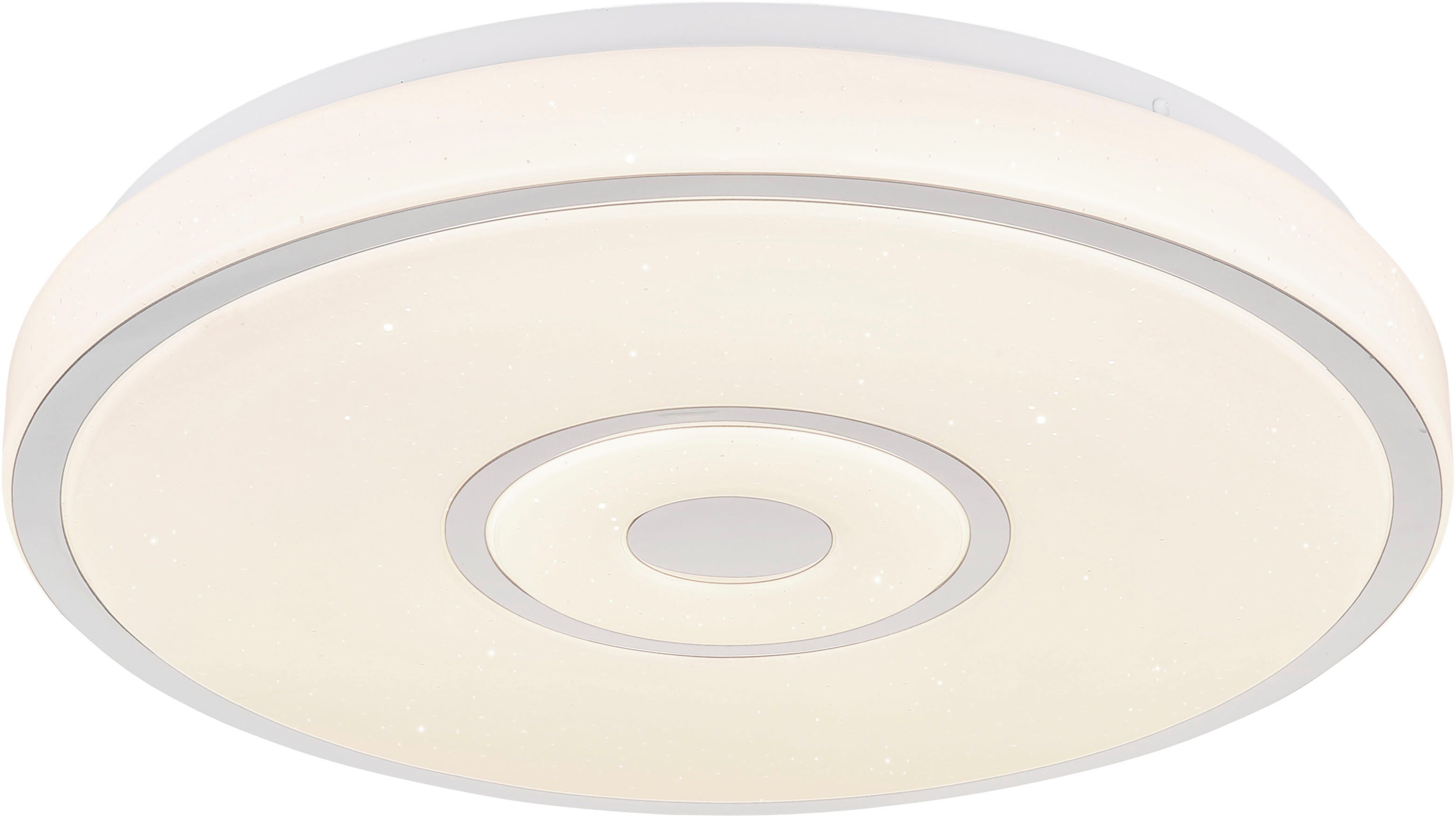 GLOBO LIGHTING Deckenleuchte ASTANIA, LED fest integriert, Warmweiß, Deckenlampe Wohnzimmer-Leuchte Schlafzimmer-Leuchte Flur Küche