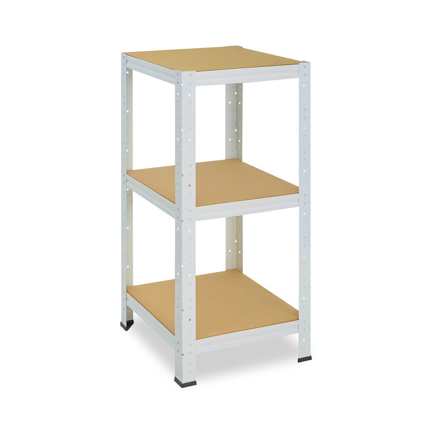shelfplaza Schwerlastregal HOME, 90x60x60cm weiß, 3 günstig online kaufen