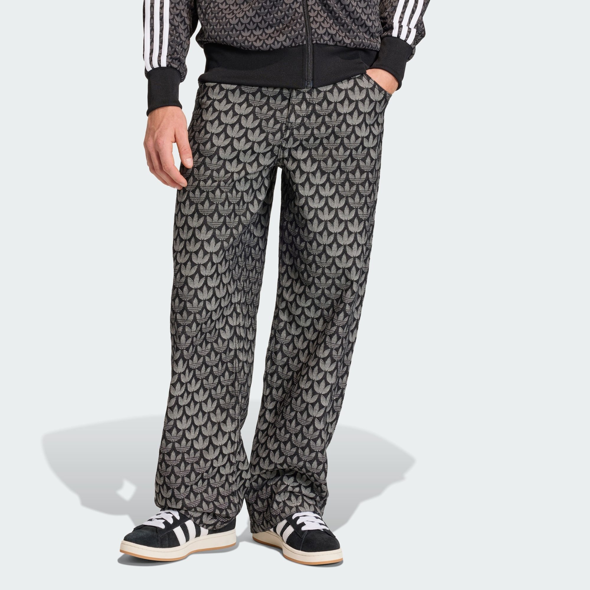 adidas Originals Loose-fit-Jeans MONOGRAMM JEANSHOSE, LOCKER GESCHNITTEN (1 günstig online kaufen