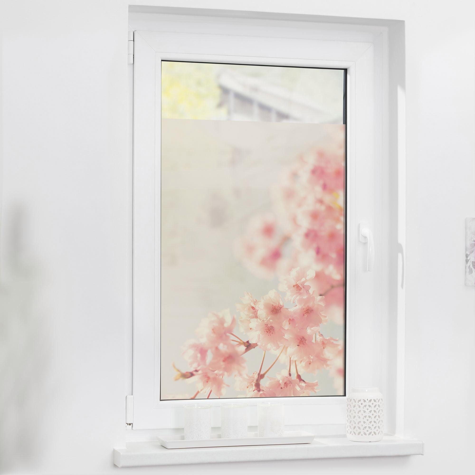 LICHTBLICK ORIGINAL Fensterfolie Kirschbaum, blickdicht, strukturiert, günstig online kaufen
