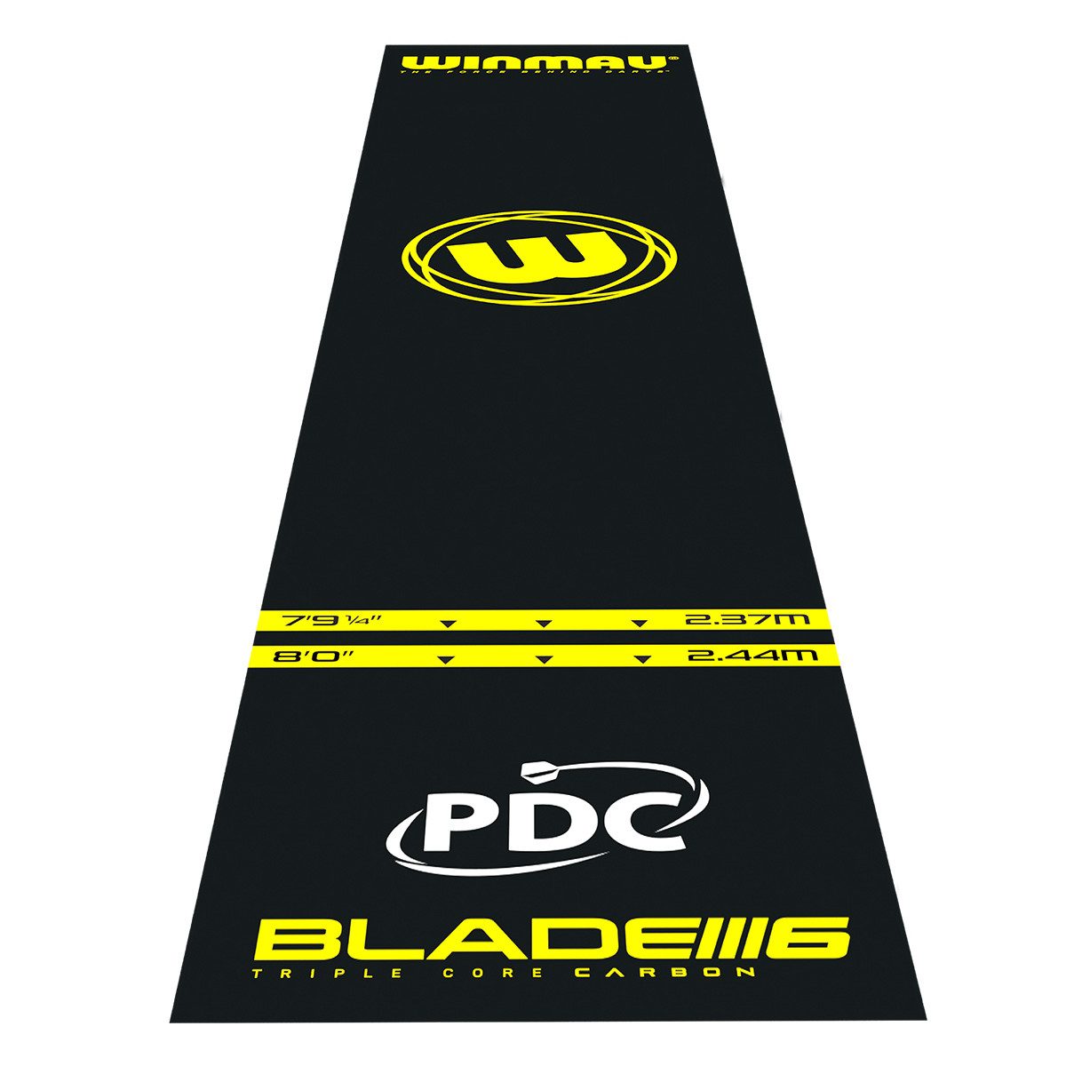 Winmau Dartmatte Dartmatte Pro Zone Essential 8214, Mat Dartteppiche Matte für Dartscheiben Boards