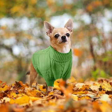 FIDDY Hundekostüm Pullover Hunde, Hundepullover und Strickwesten für Hunde
