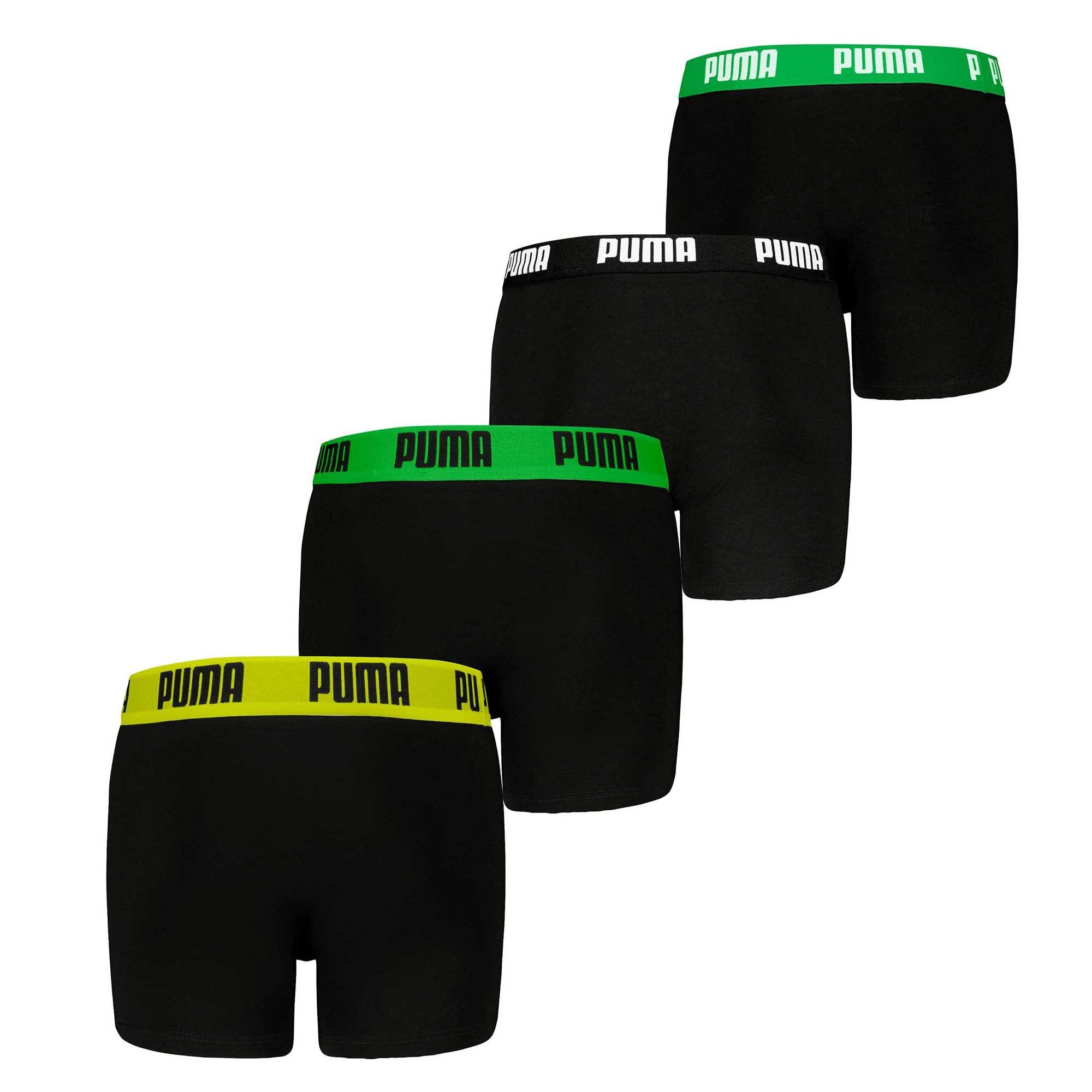 PUMA Boxer Jungen Boxershort 4er Pack Baumwolle (Packung, 4er Pack)