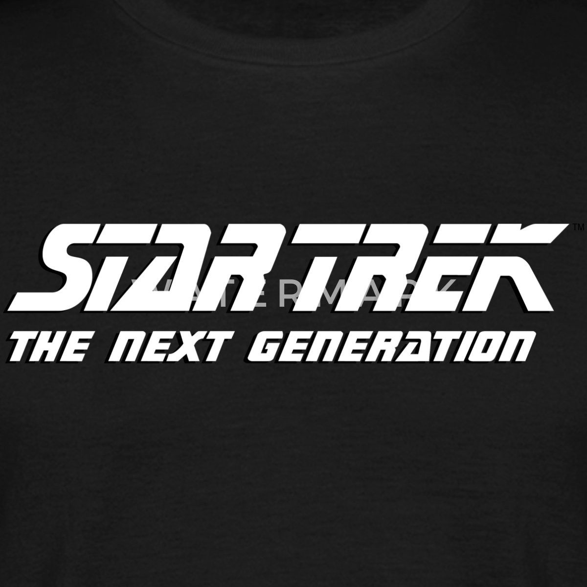 Spreadshirt T-Shirt Star Trek The Next Generation Logo Männer T-Shirt (1-tlg)