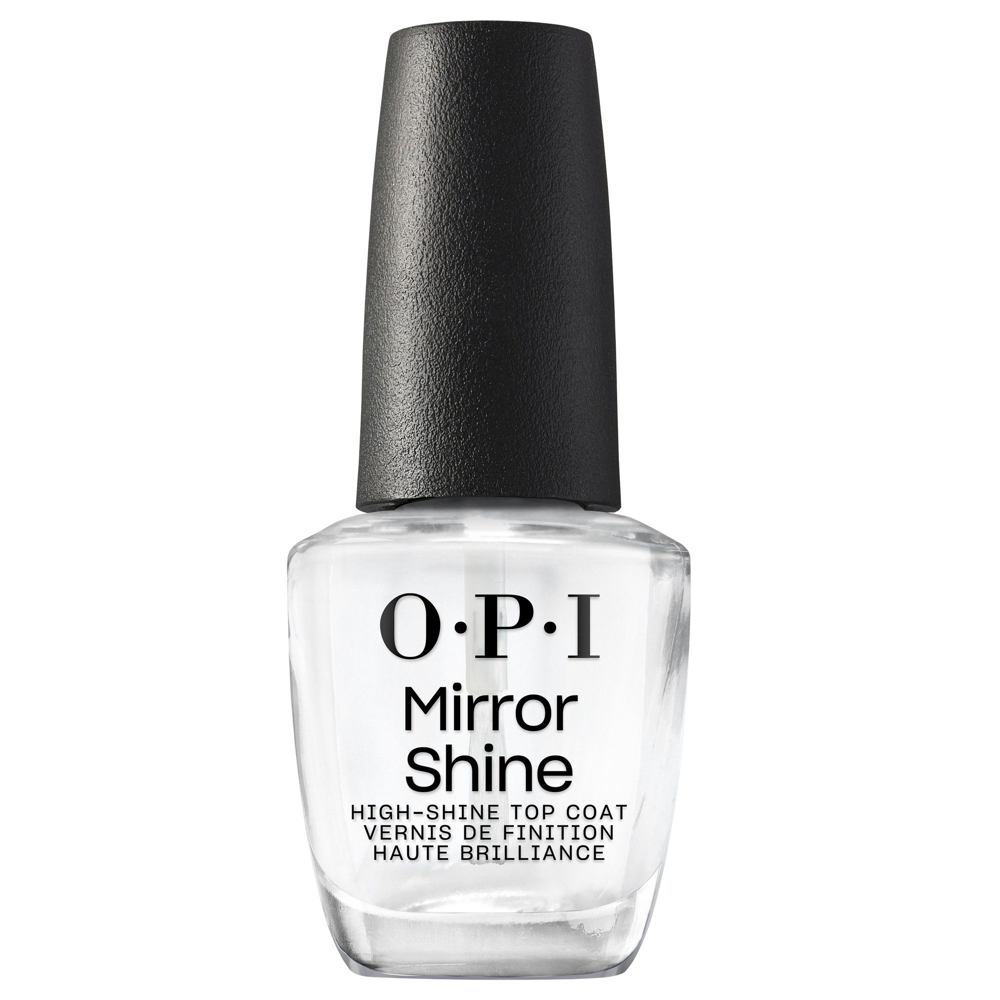 OPI Überlack Mirror Shine Top Coat, schützend, hochglänzendes Finish, splitterfrei, schnelltrocknend