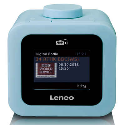 Lenco CR-620BU Digitalradio (DAB) (DAB,FM, 2 W)