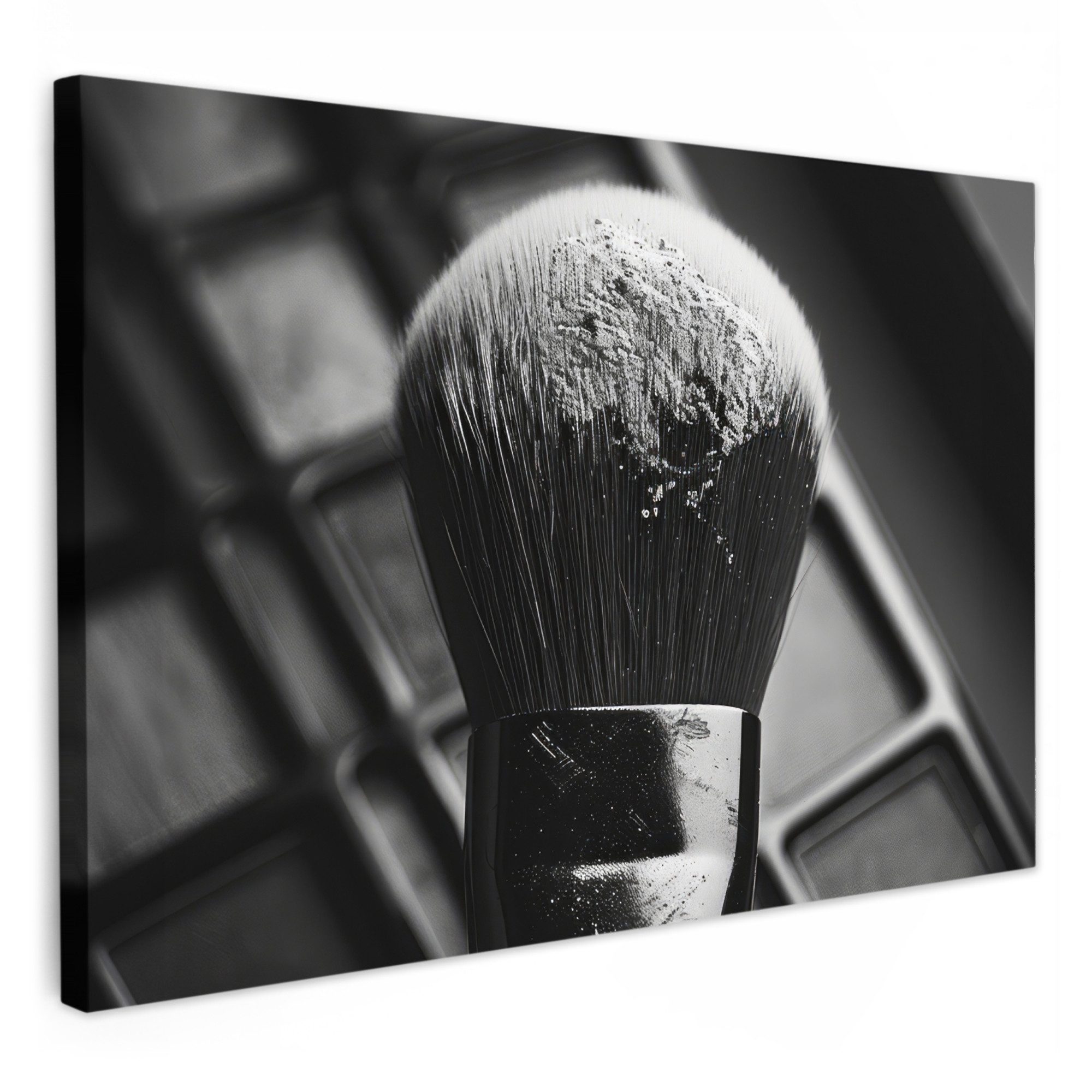 OneMillionCanvasses® Leinwandbild Make-up-Pinsel - Vintage - günstig online kaufen