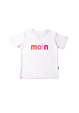 Liliput Marškinėliai »Moin« su madingas Print