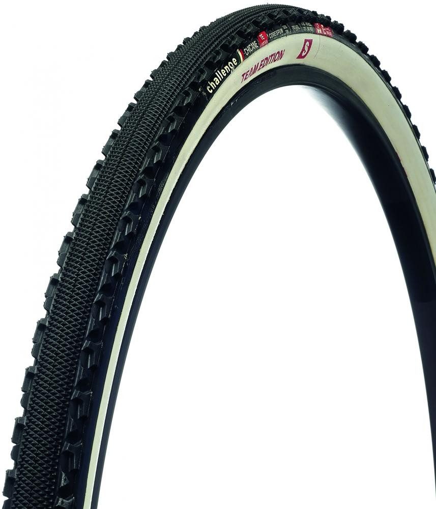 Challenge Fahrradreifen Challenge Reifen Chicane 33 T.E.S. Tubular 33-622 Sw-Weiss
