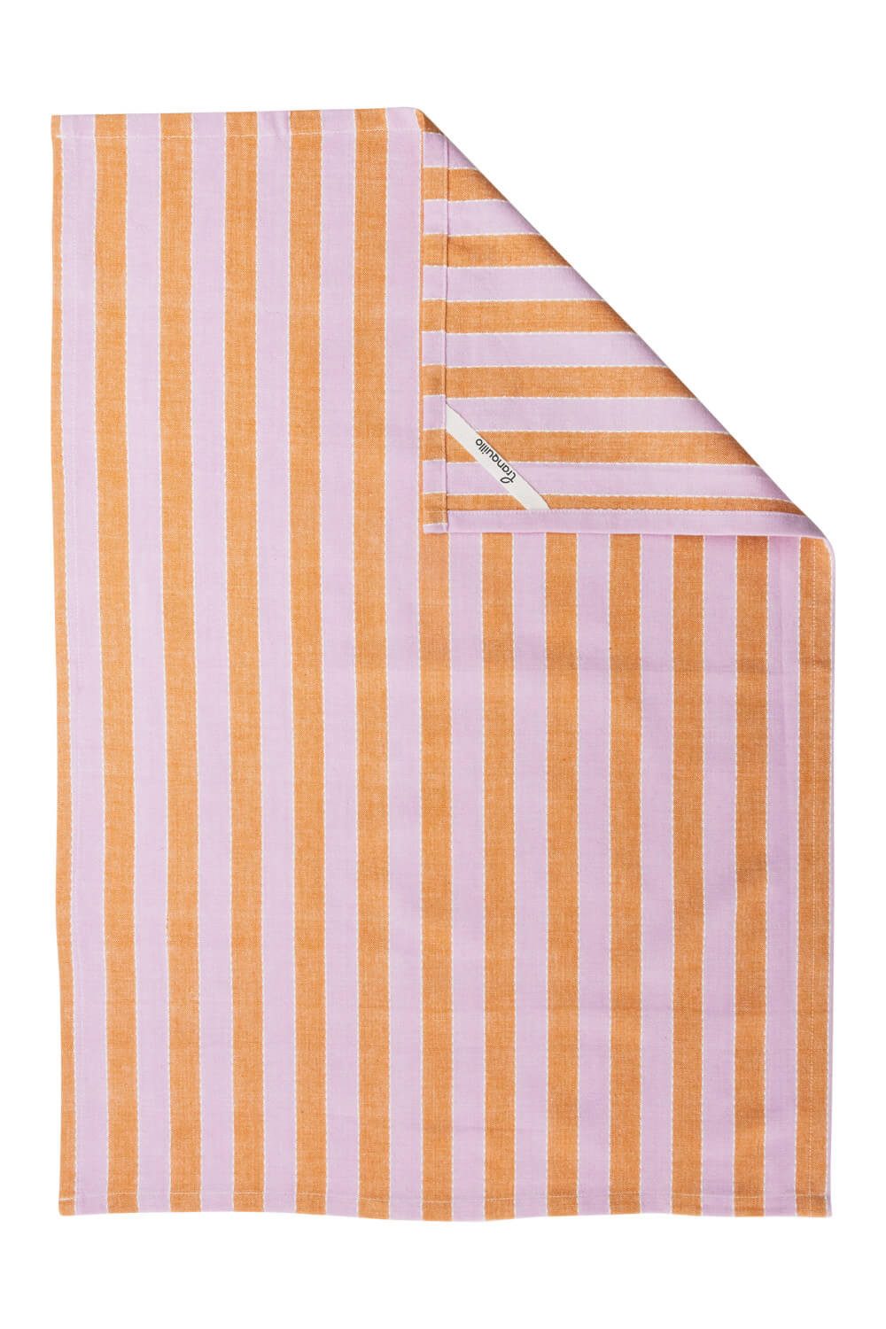 Tranquillo Geschirrtuch aus Bio-Baumwolle Vivid Lines 70x50 cm bunt gestreift Aufhängeschlaufe