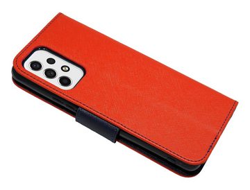 cofi1453 Handyhülle Buch Tasche "Fancy" für SAMSUNG GALAXY A53 5G 6,4 Zoll, Kunstleder Schutzhülle Handy Wallet Case Cover mit Kartenfächern