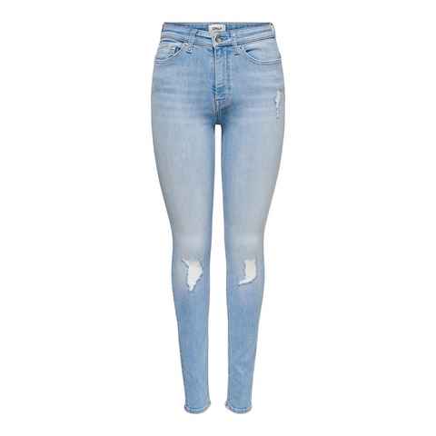 ONLY Skinny-fit-Jeans Damen Jeans ONLPAOLA Life HW SK DNM AGI285 Skinny