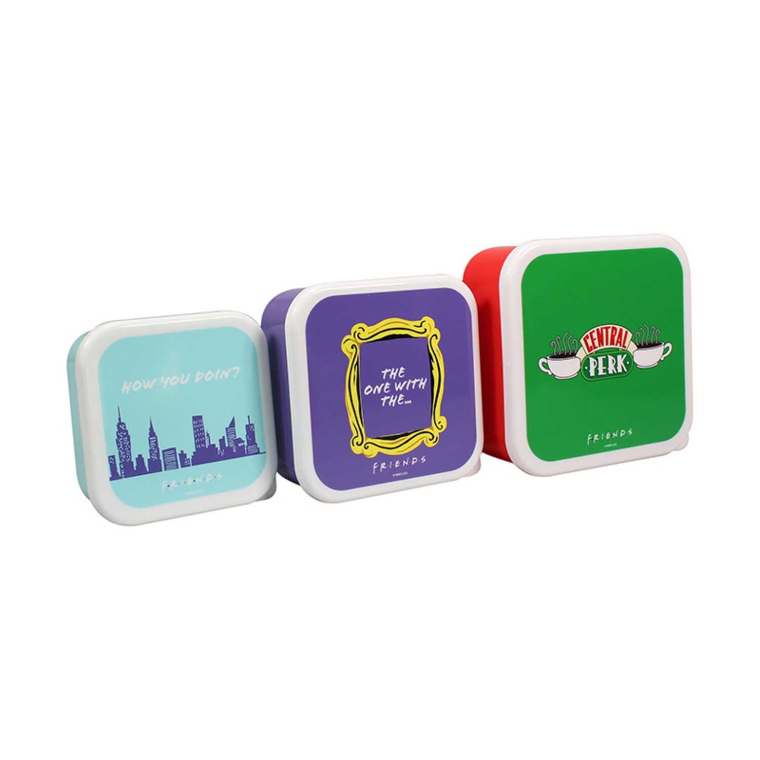 Half Moon Bay Lunchbox Friends Central Perk Vesperdosen im 3er Set