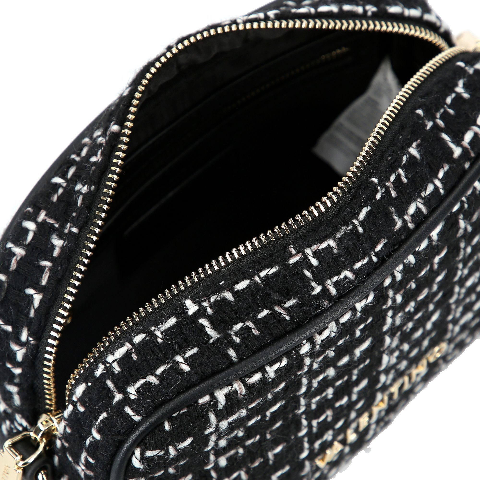 VALENTINO BAGS Umhängetasche Tweed, Baumwolle