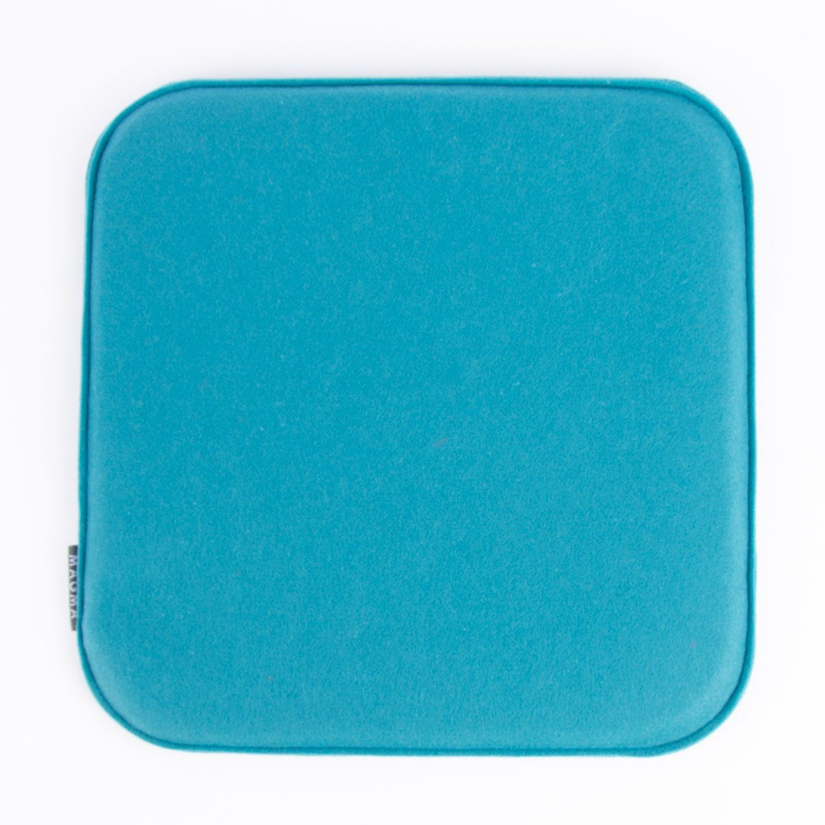 SCHÖNER LEBEN. Stuhlkissen Magma Stuhlkissen AVARO Filz eckig petrol 35x35x2cm