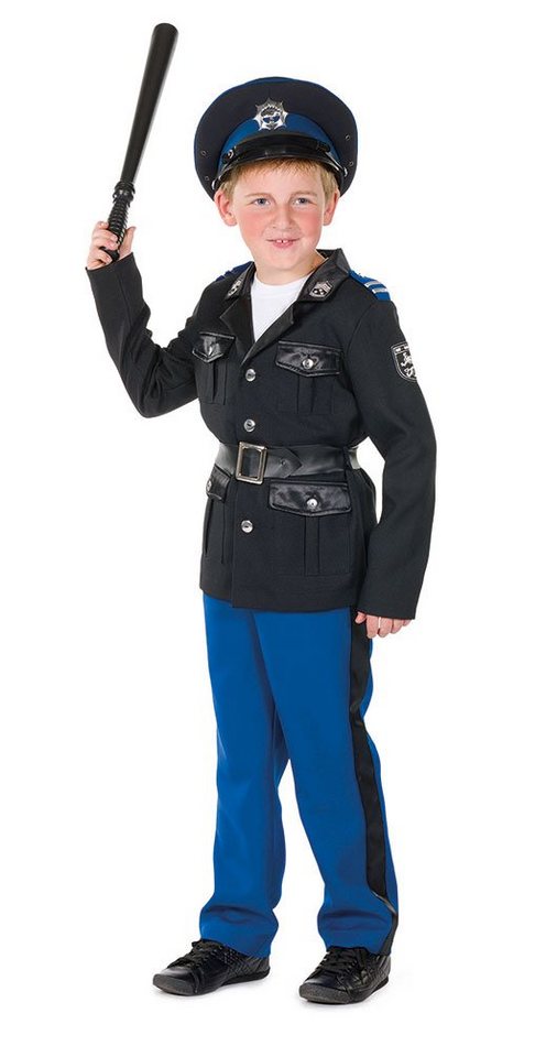 Orl Kinder Kostüm Polizei Set Junge Handschellen Karneval Fasching