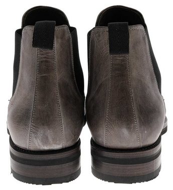 Sendra Boots 12931 Herren Chelsea Boots Grau Stiefelette Rahmengenäht