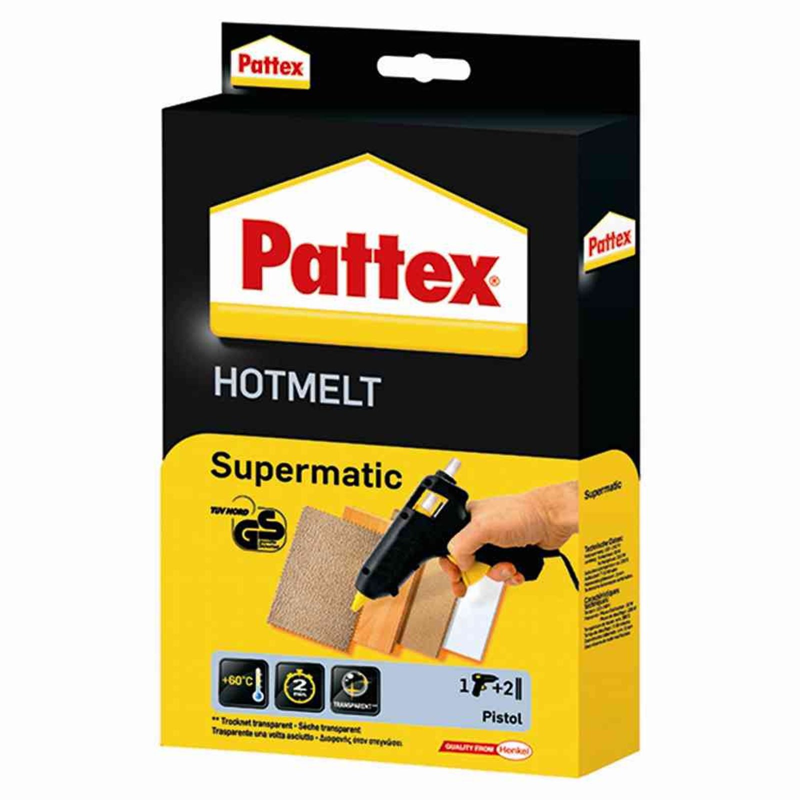 Pattex Heißklebepistole Heißklebe-Pistole Supermatic