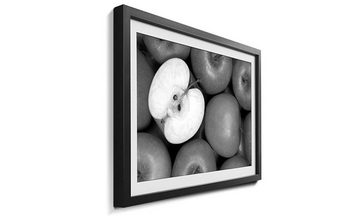 WandbilderXXL Kunstdruck Green Apples, Früchte, Wandbild, in 4 Größen erhältlich