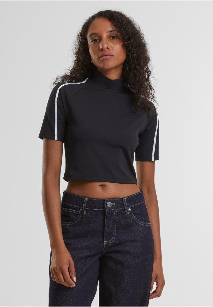 T-Shirt Ladies High Neck Short Tee