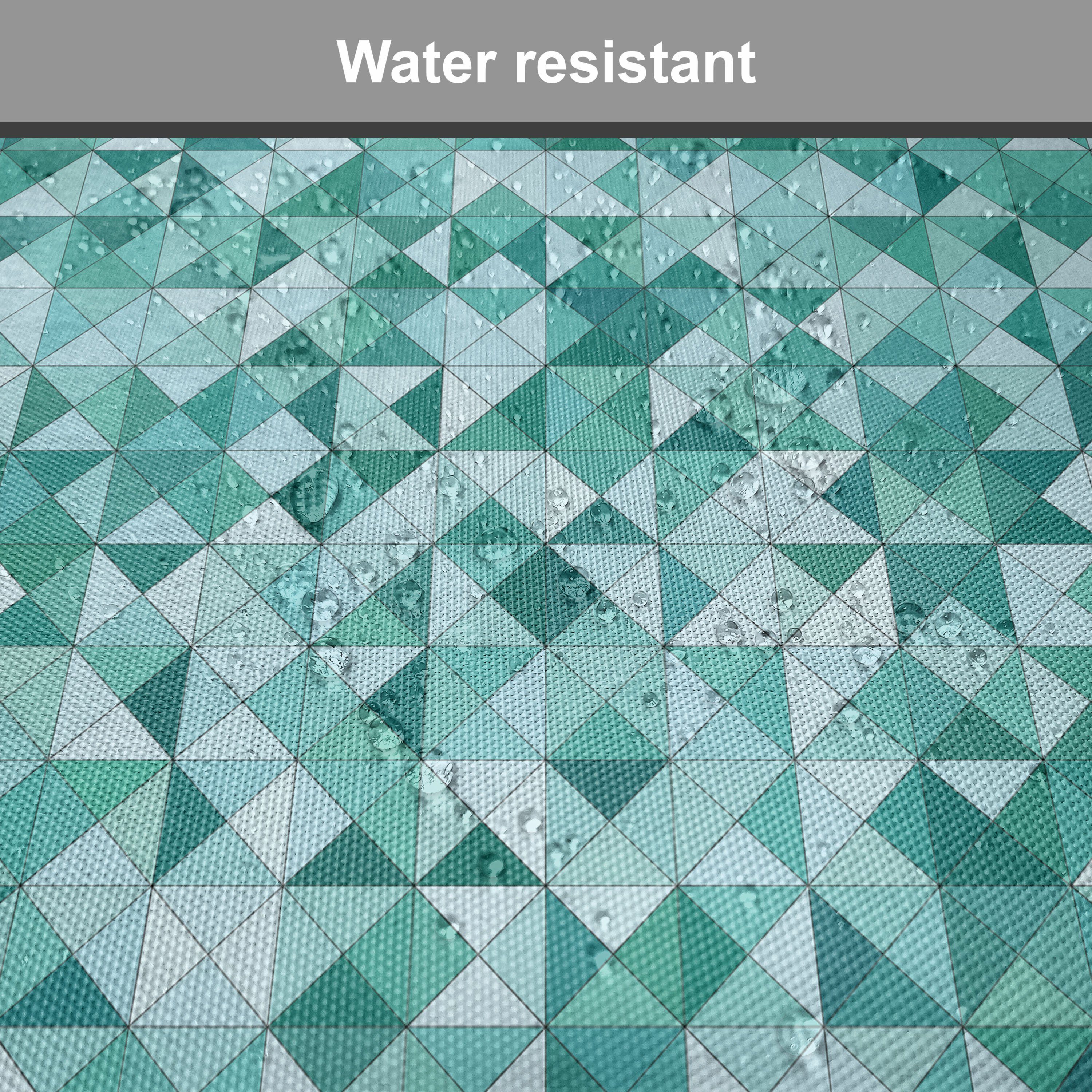 Riemen Dekoratives Küchensitze, Kissen Dreieck-Mosaik-Form wasserfestes für Abakuhaus mit Stuhlkissen Geometrisch