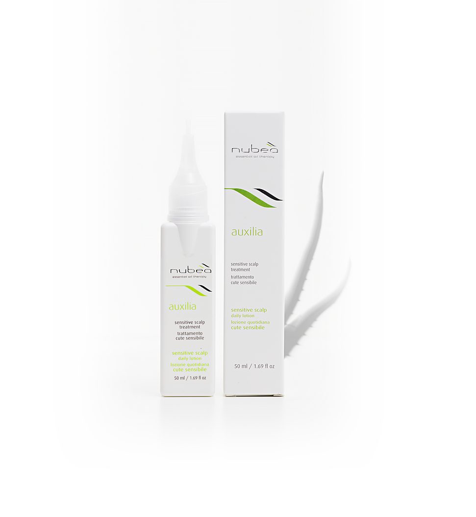 Nubeà Kopfhaut-Pflegelotion AUXILIA Tägliche Lotion für empfindliche Kopfhaut, Hergestellt in Italien