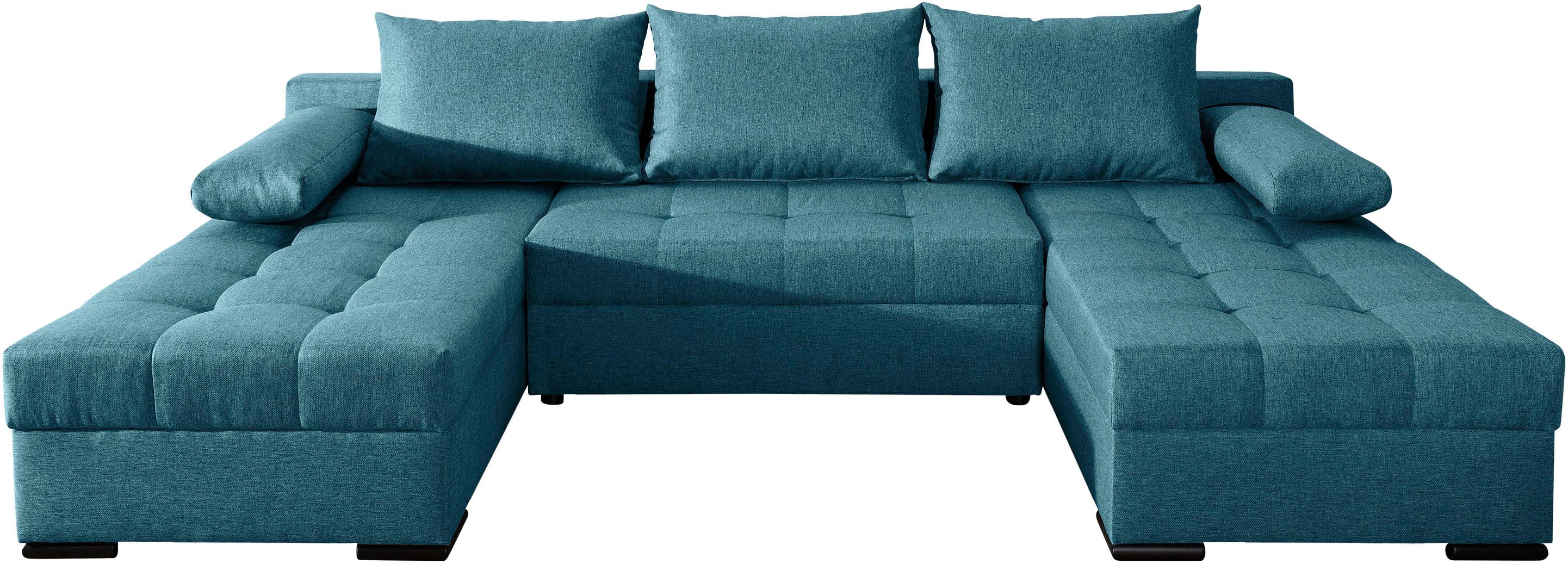 COLLECTION AB Wohnlandschaft Josy, U-Form, Schlafsofa günstig online kaufen