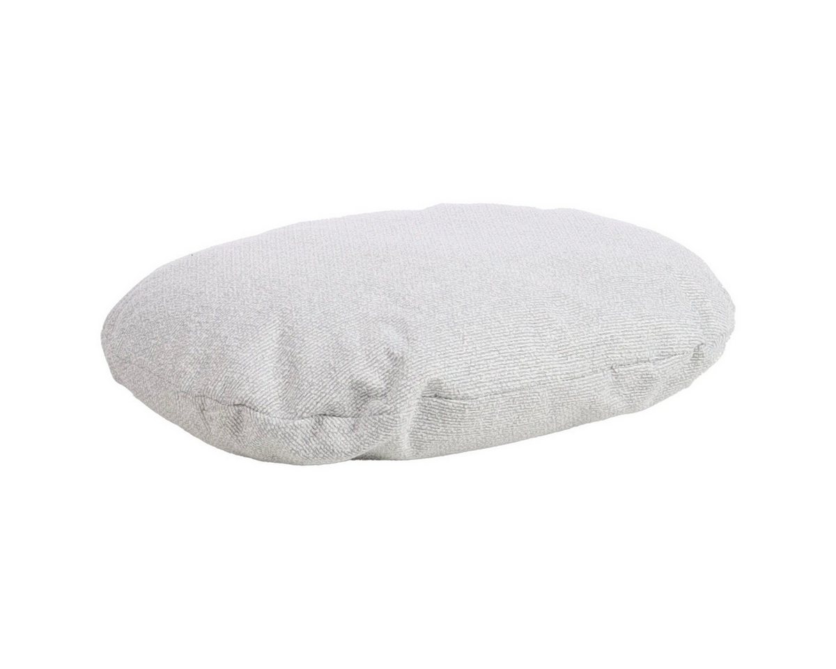 Flamingo Tierkissen Hundekissen Baleno oval hellgrau