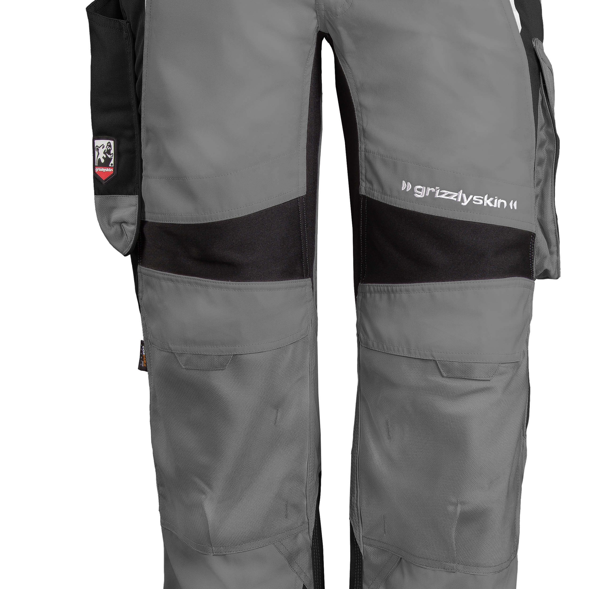 Qualitex Workwear Arbeitsbundhose IRON Arbeitshose Herren - Cargohose, Outdoorhose - Hose für Herren (1-tlg) Cordura, Stretch, viele Taschen, atmungsaktiv. Premium Qualität.