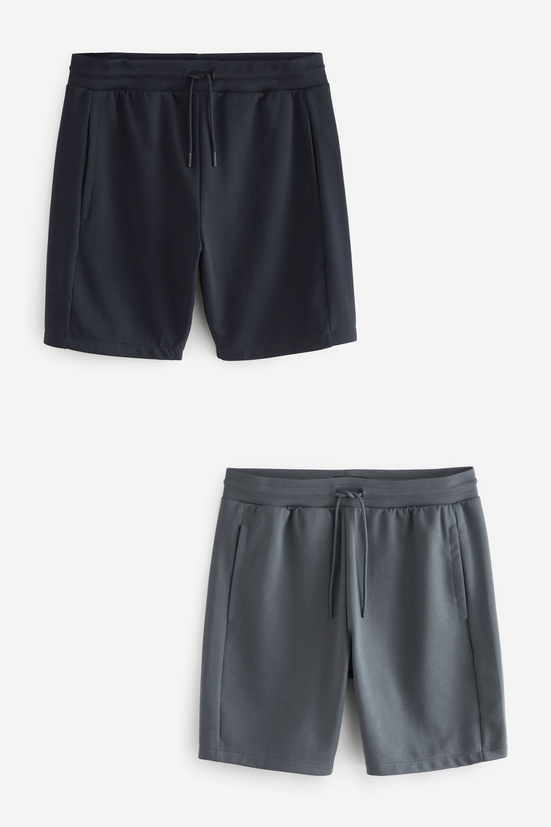 Next Sweatshorts Slim Fit Jersey-Shorts mit Reißverschlusstasche (1-tlg)