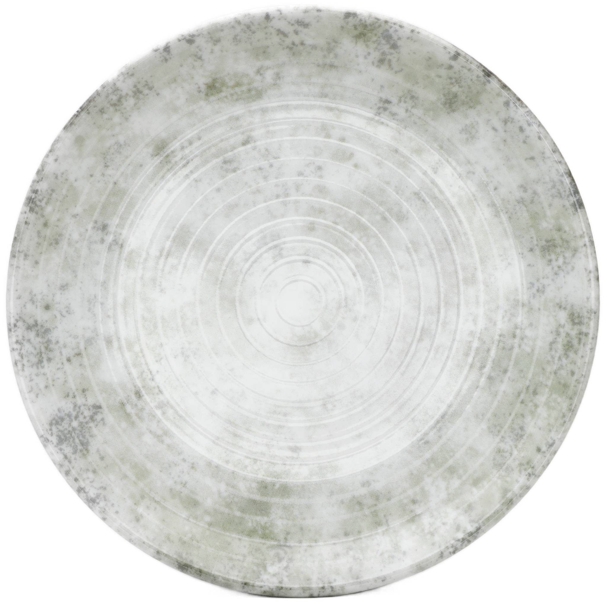 van Well Dessertteller Korfu, Teller 21 cm, 6 Stück, (6 St), mit Digitaldruck, spülmaschinen- und mikrowellengeeignet