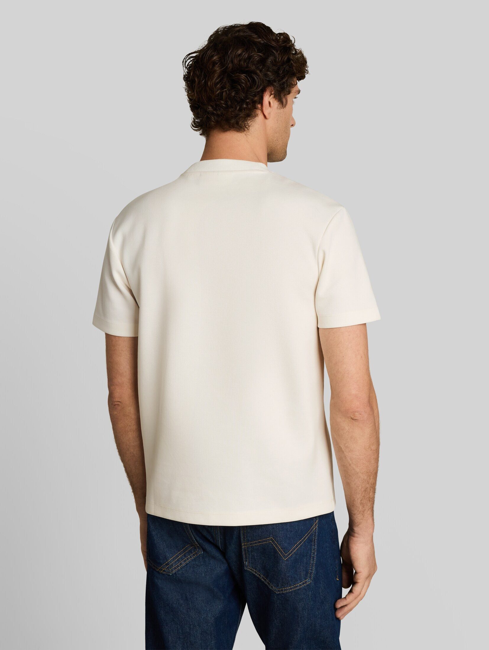 TOM TAILOR Denim Sweatshirt Strick & Sweatshirts Relaxed Fit Sweatshirt mit kurzen Ärmeln