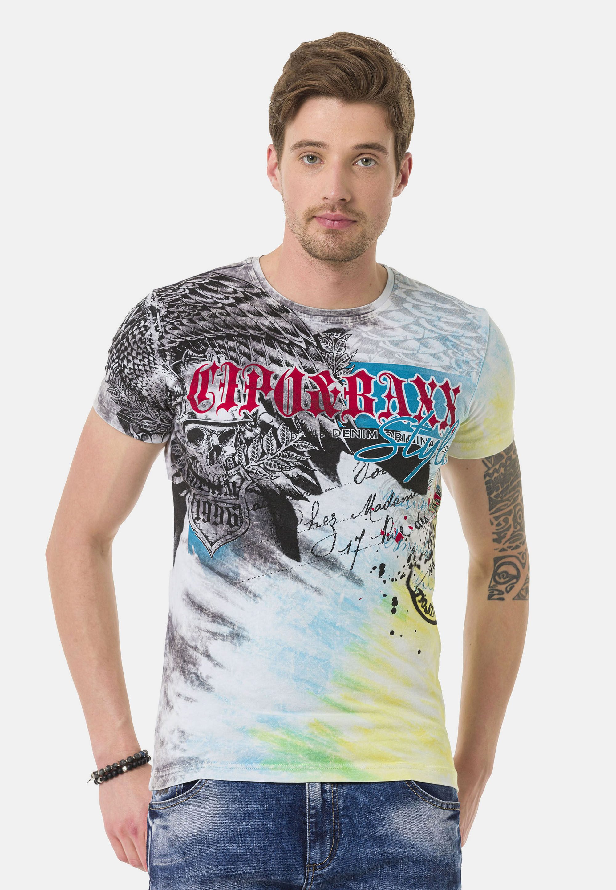 Cipo & Baxx T-Shirt T-Shirt im günstig online kaufen