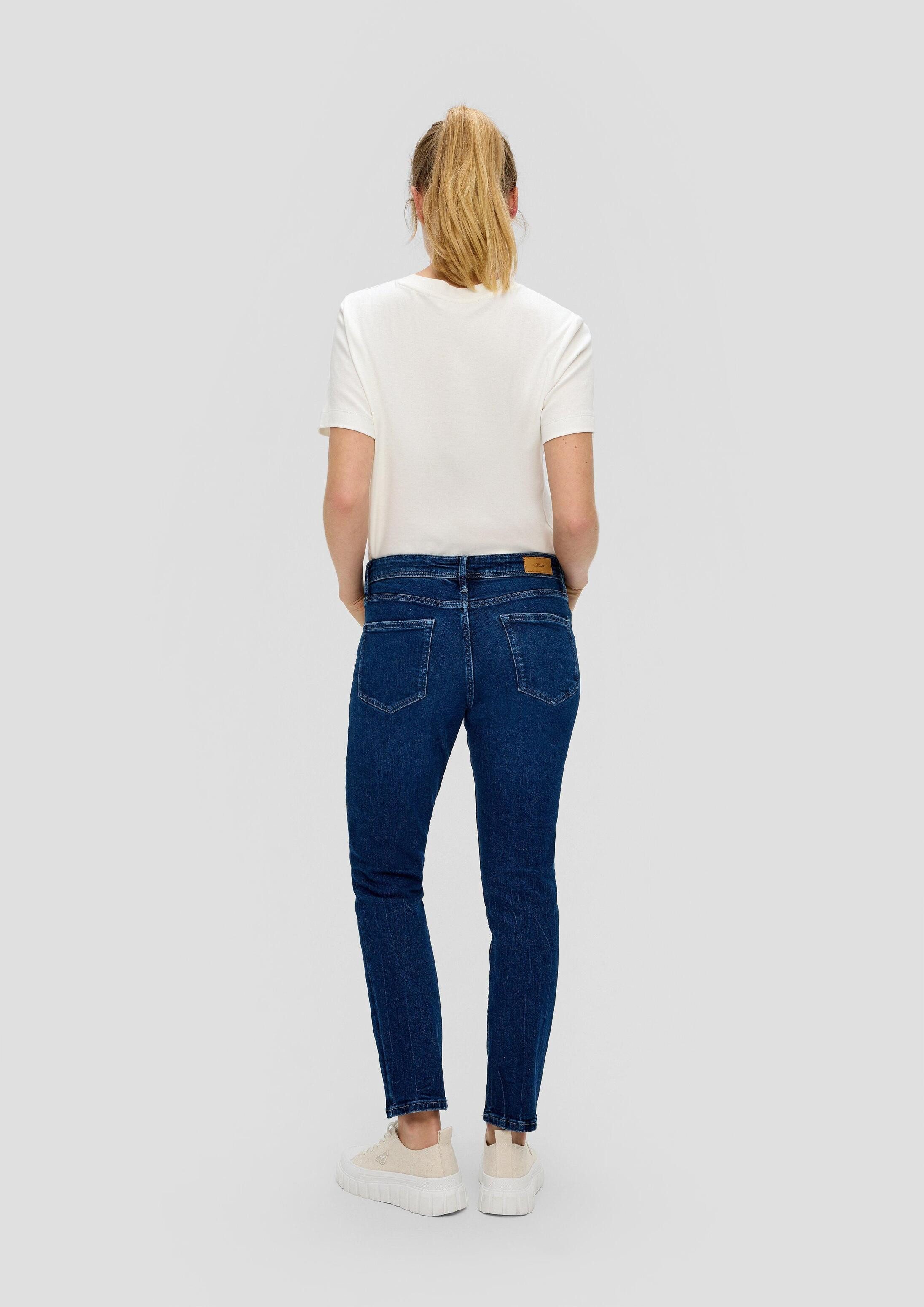 s.Oliver Slim-fit-Jeans Jeans-Hose BETSY Jeans Betsy / Slim Fit / Mid Rise / Slim Leg / 360° Denim