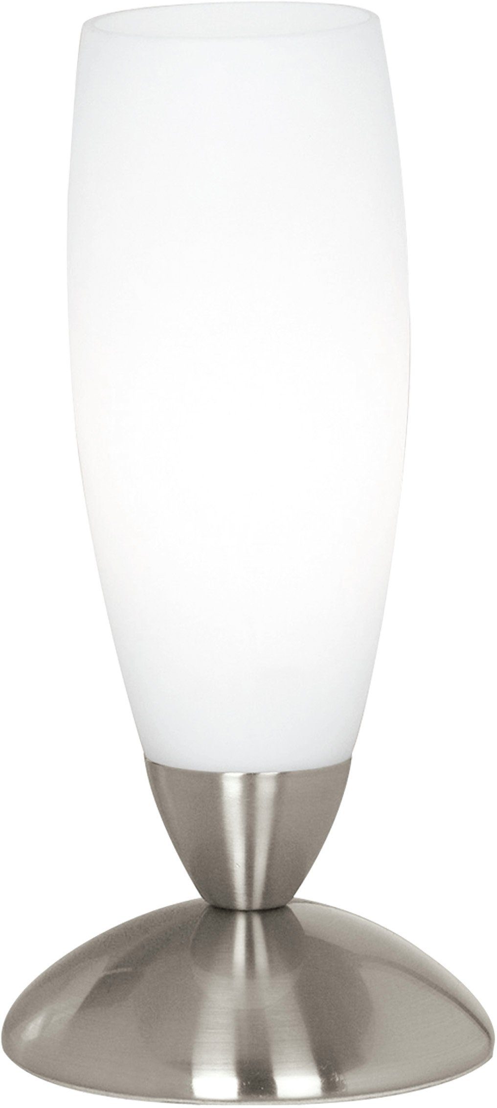 EGLO Tischleuchte SLIM Tischlampe, Nachttischlampe, Wohnzimmerlampe, nickel günstig online kaufen