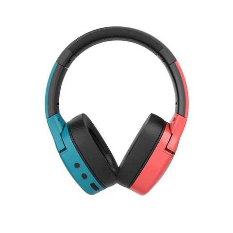 Sades Partner SA-204 Gaming-Headset (Mikrofon abnehmbar, kabellos, Stereo, Over Ear, Bluetooth 5.0, Nintendo-Style)