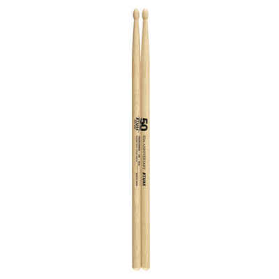 Tama Drumsticks, Oak Sticks 5A TAMA 50th Anniversary Logo - Drumsticks