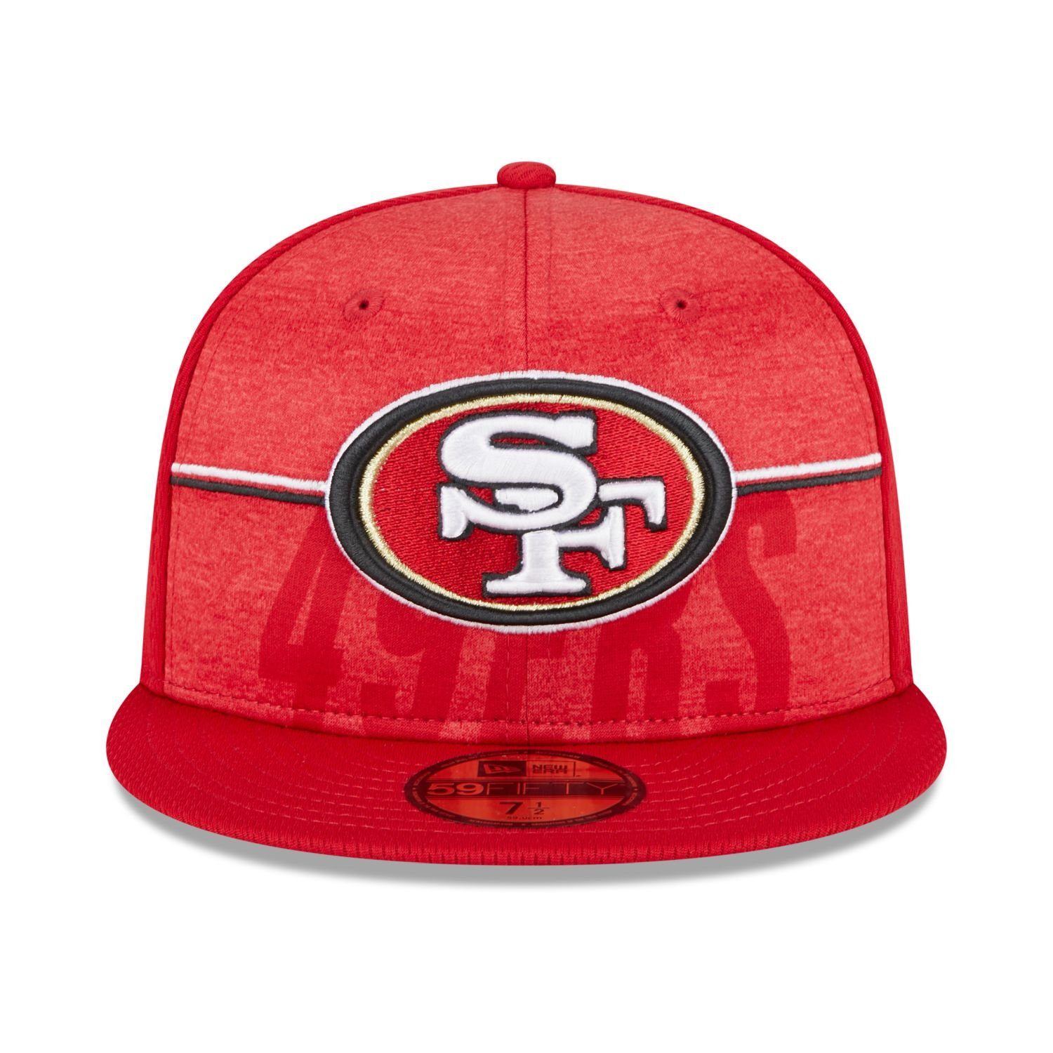 New Era Fitted Cap 59Fifty TRAINING Francisco San 49ers NFL
