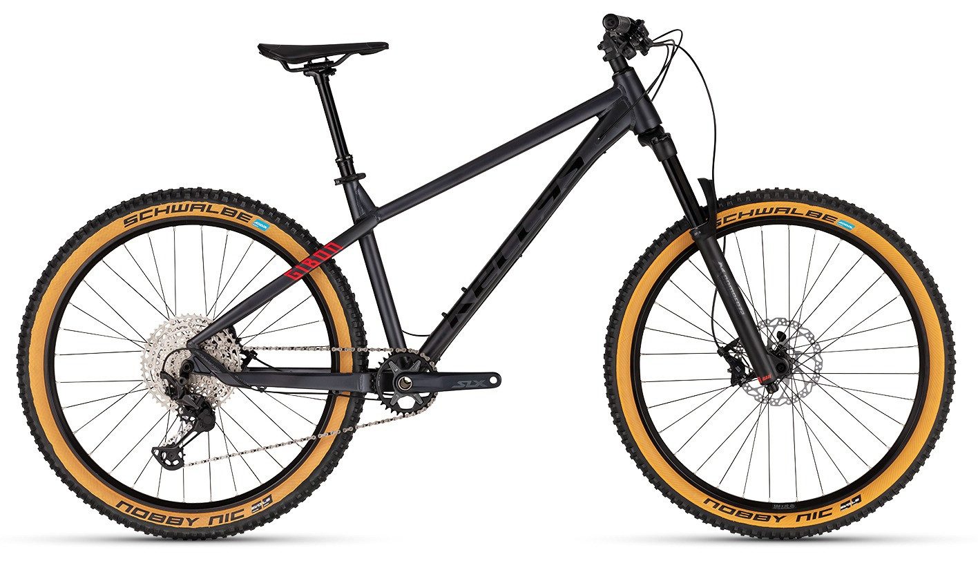 Kellys Mountainbike MTB Hardtail Gibon 50 Dark 27,5" Diamant, 12 Gang Shimano SHIMANO Deore XT M8100 (direct mount) Schaltwerk