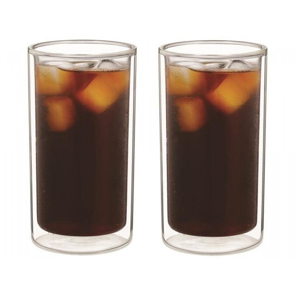 De'Longhi® Pinguino Dekobecher DeLonghi DLSC325 Thermoglas Cold Brew - 2er günstig online kaufen