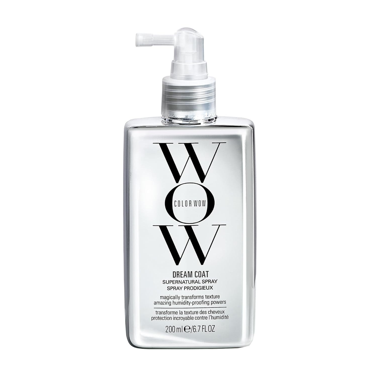 COLOR WOW Leave-in Pflege Color Wow Dream Coat Supernatural Spray Anti Frizz Glanz Versiegelung, Packung, 1-tlg., Versiegelt das Haar gegen Feuchtigkeit und Frizz