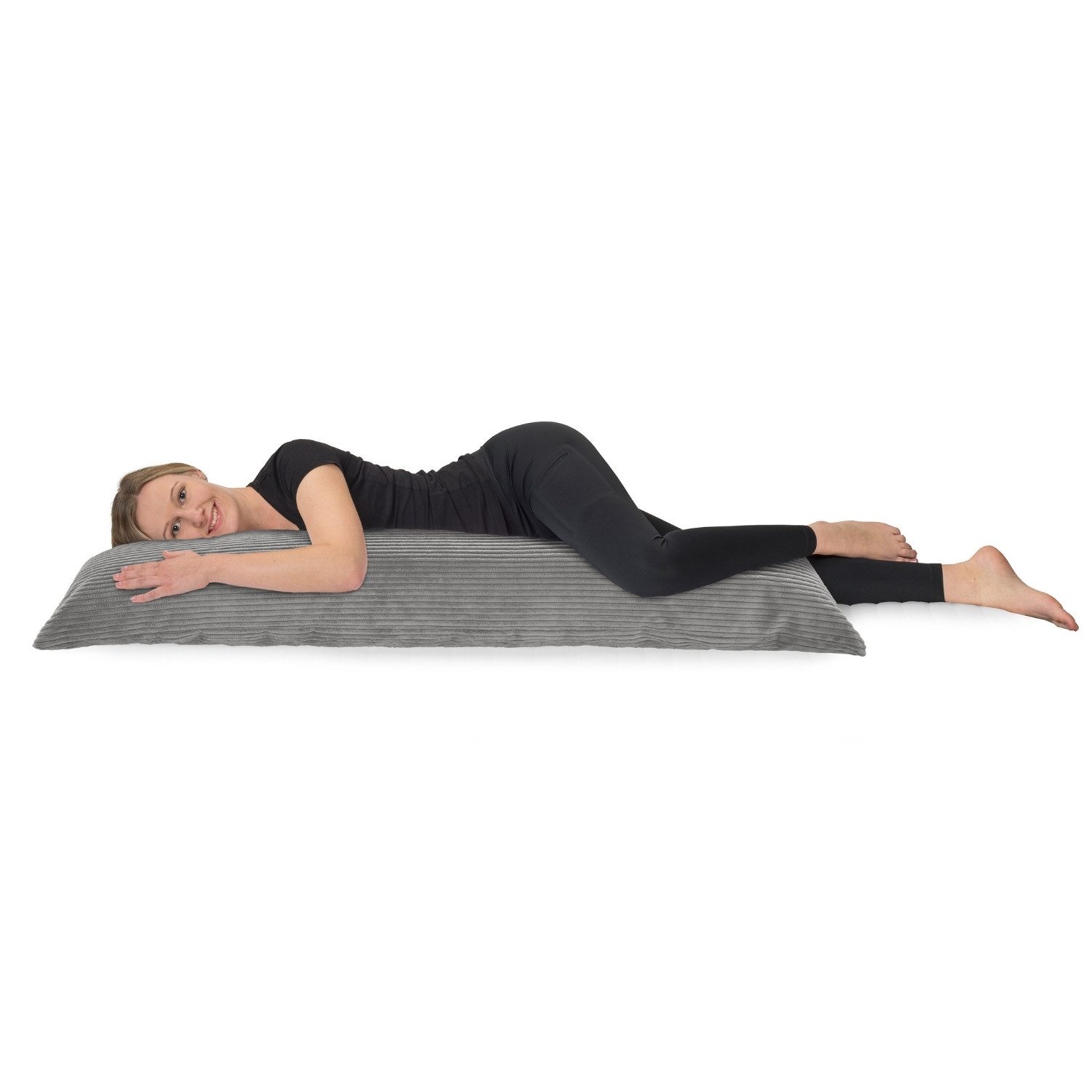 sleepling Seitenschläferkissen Bodypillow, 40x145 cm, 40x200 cm, Cord oder Mikrofaser, auch als Stillkissen