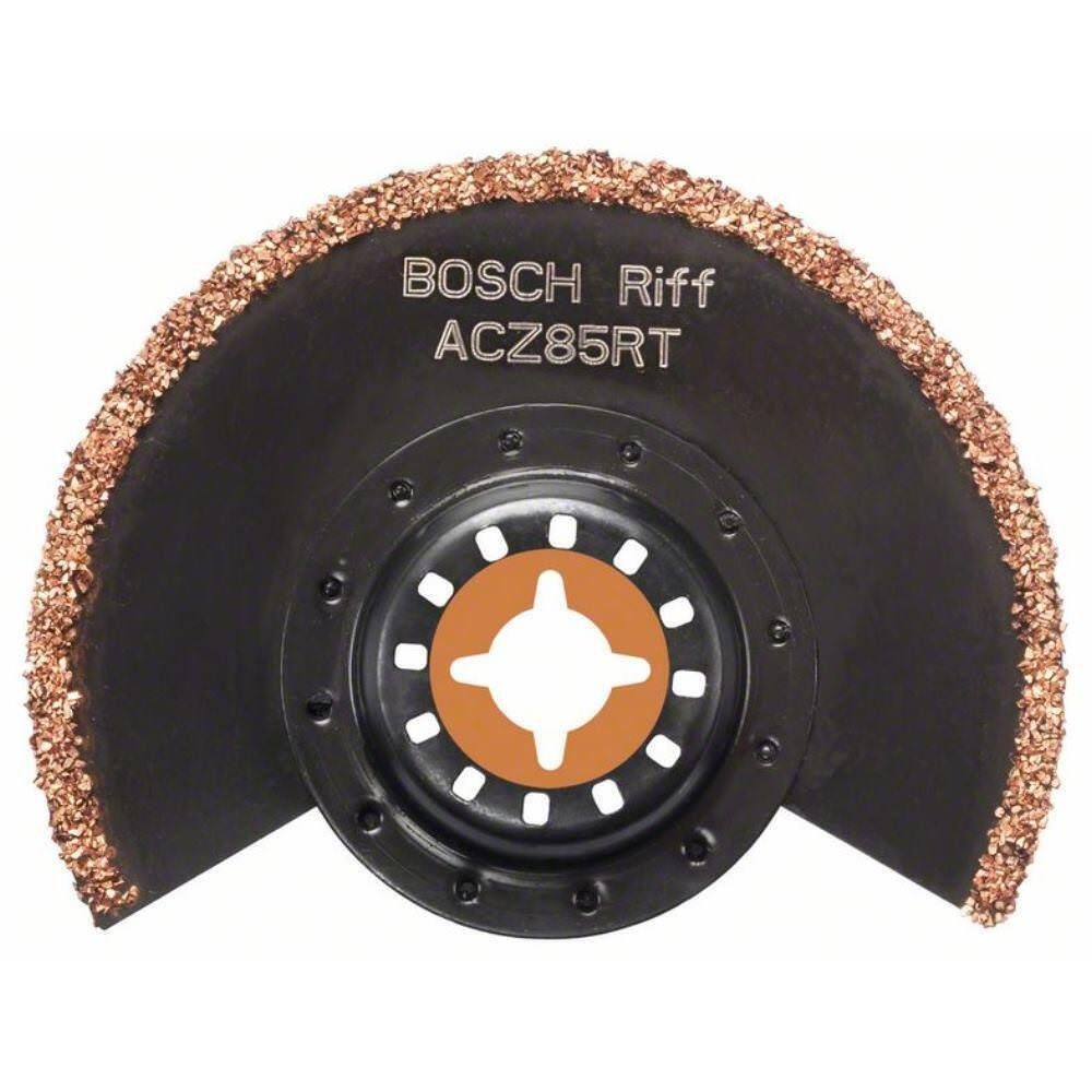 BOSCH Bohrfutter Bosch Karbid Segmentsägeblatt Mörtel und Fliesenkleber für Multifunkti