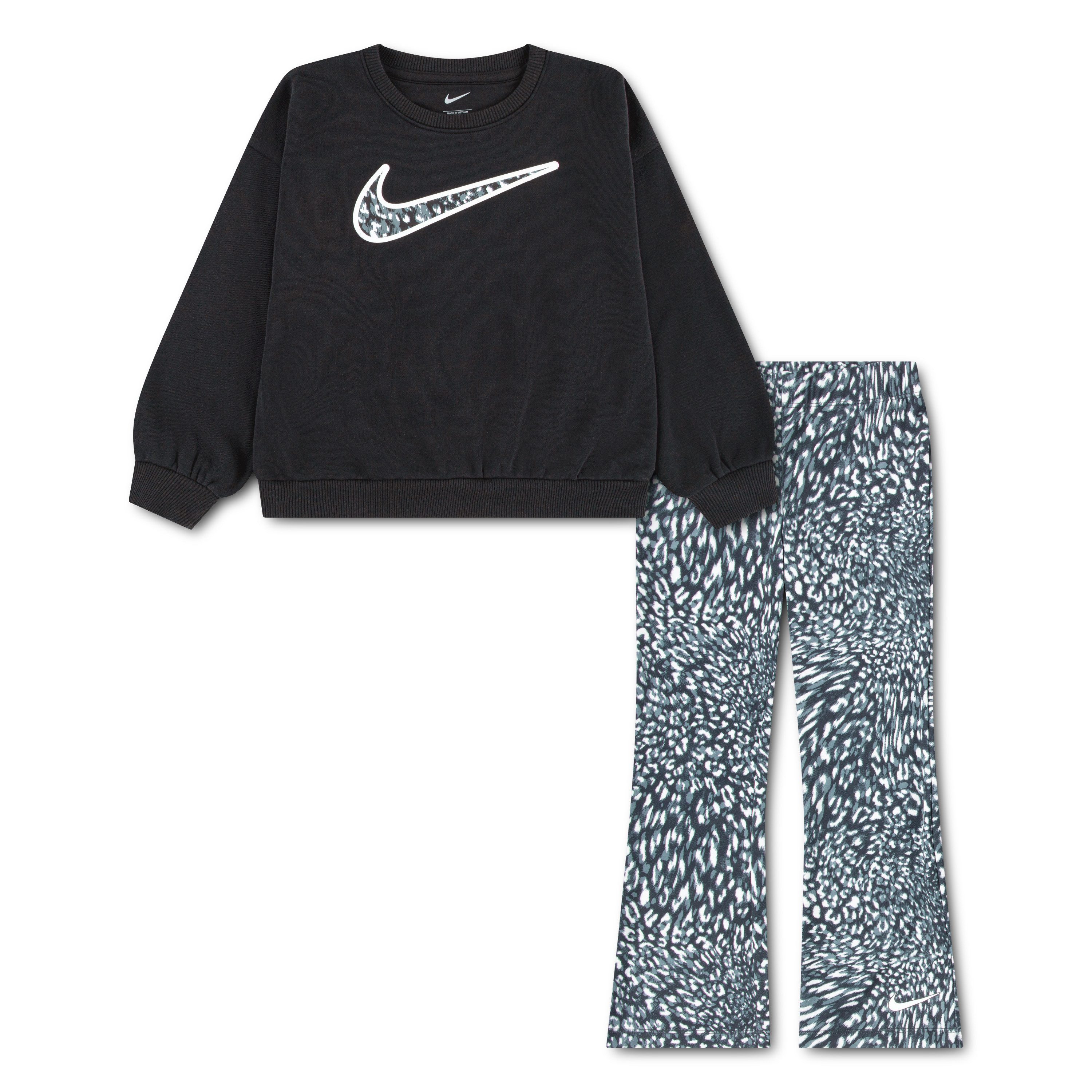 Nike Sportswear Sportanzug (2-tlg), zweiteiliges Set, mit Sweatshirt und Leggings, ohne Kapuze