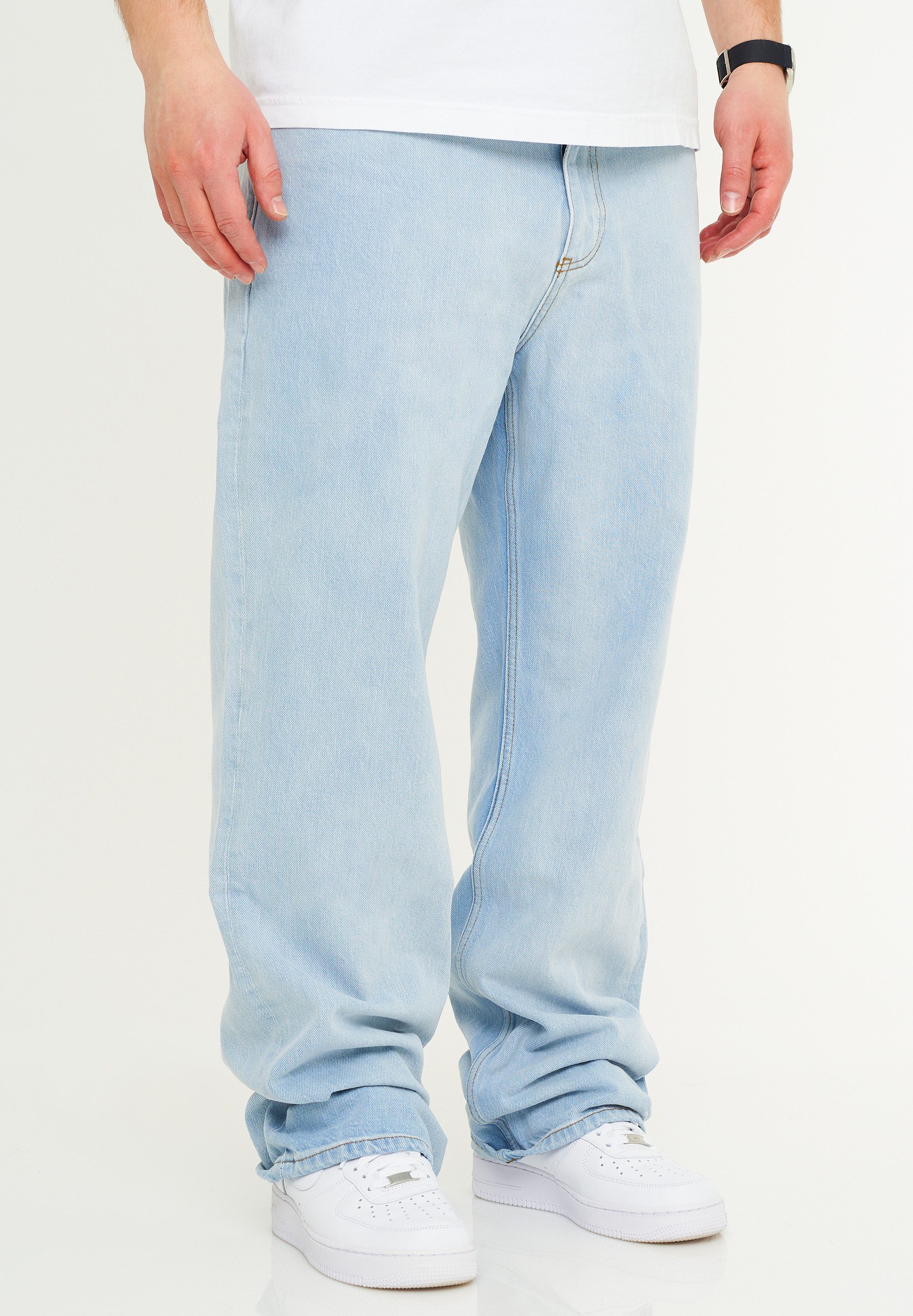 DAILY COTTON Loose-fit-Jeans DCCOTIA Herren Lange Hose Jeans Loose-Fit Baggy