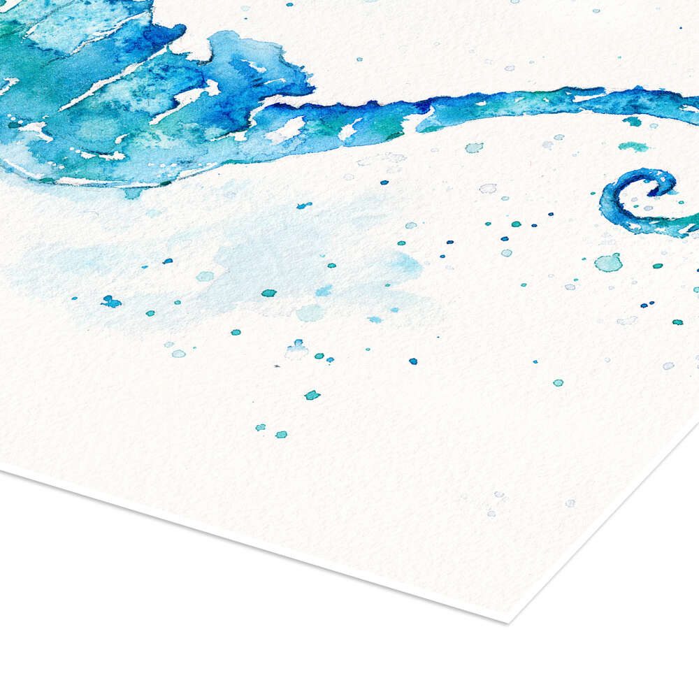 Posterlounge Wandbild Seepferdchen, Sillier Than Sally, erhältlich als Poster, Leinwandbild, Wandsticker oder Acrylglasbild