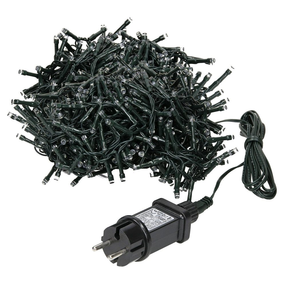 ECD Germany LED-Lichtervorhang Weihnachtsbeleuchtung Weihnachtslichterkette günstig online kaufen