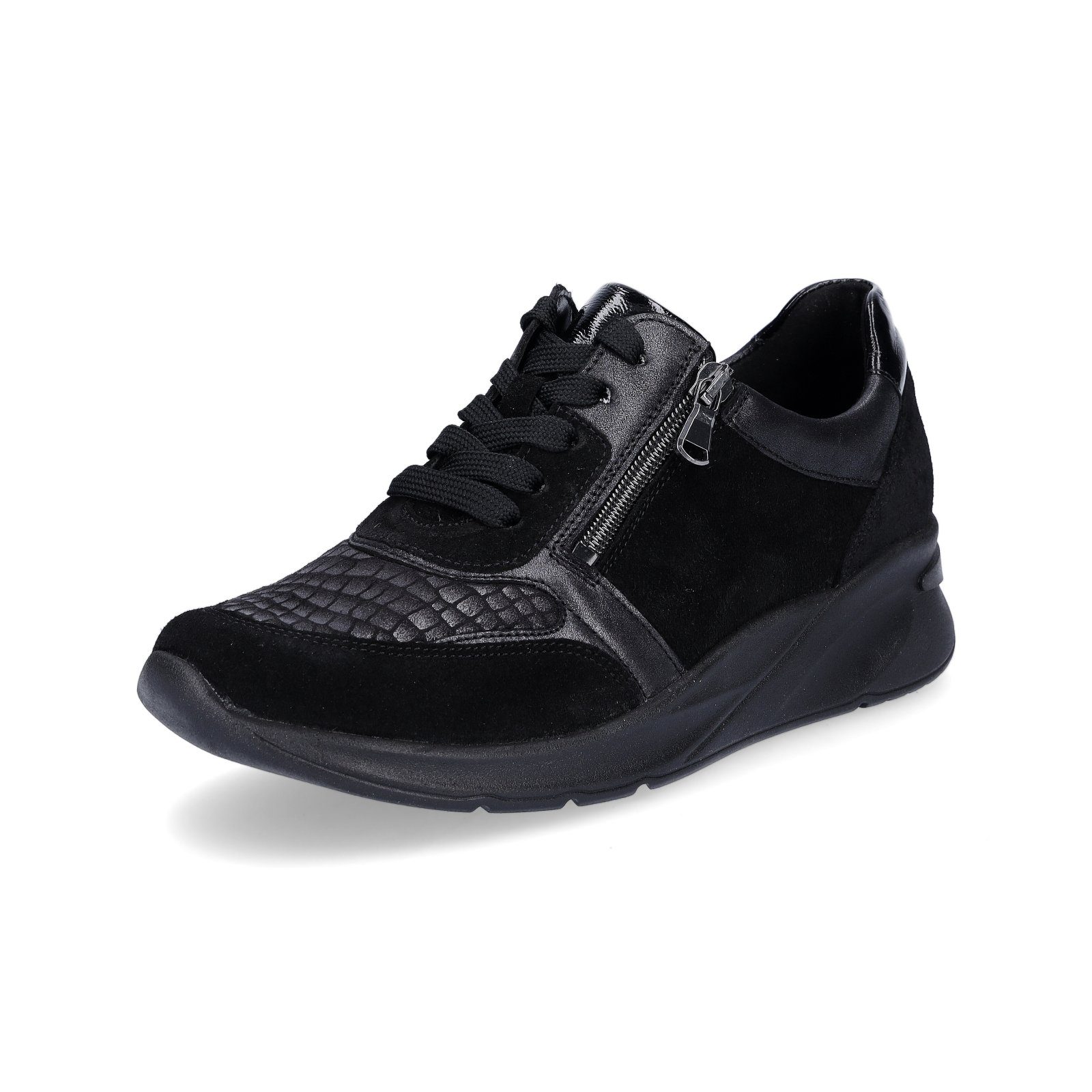 Waldläufer Damen Sneaker schwarz Sneaker