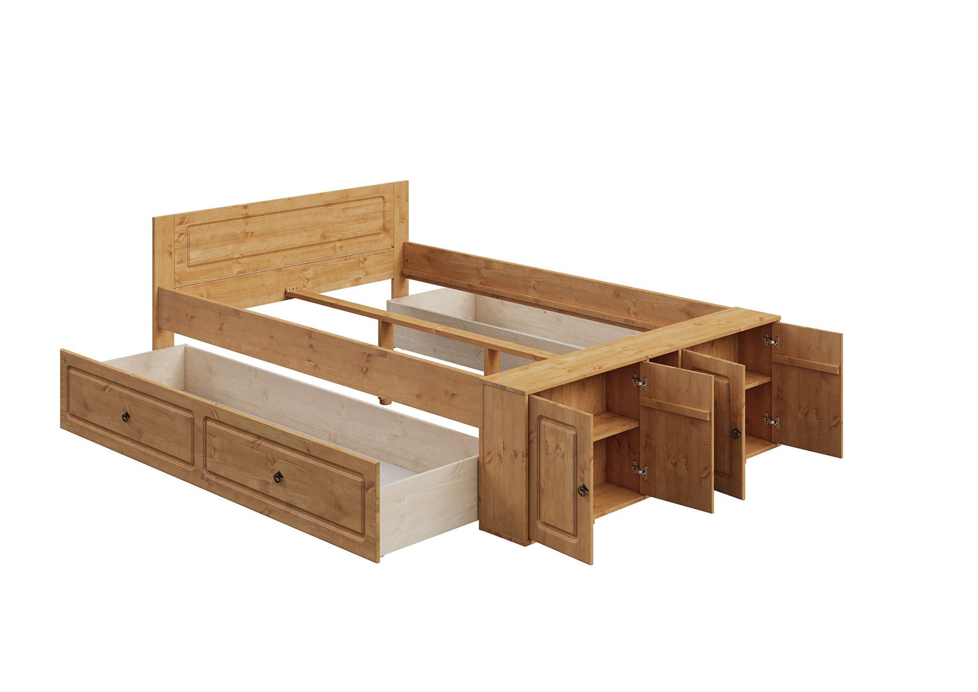 OTTO home Bettschubkasten Paula (1 St), aus massiver Kiefer, passend für gleichnamiges Bett, FSC® – Bild 5 von 5